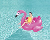 Bestway Pink Inflatable Supersized Flamingo Rider Float Pool - 6.5' x 55"