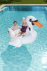 Bestway White Inflatable Giant Mega Supersized Swan Rider Float Pool - 6.8' x 59"
