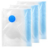 Vinsani Set of 3 Extra Large Jumbo Vacuum Storage Space Saving Bag Transparent Maximum Compression Mould Insect Water and Dust Proof Airtight Compressed Bags 73 X 130cm 