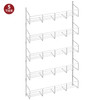 Vinsani 1 / 2 / 3 / 4 / 5 / 6 Tier Spice Herb Jar Rack Holder for Kitchen Door Cupboard Wall Storage Unit