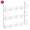 Vinsani 1 / 2 / 3 / 4 / 5 / 6 Tier Spice Herb Jar Rack Holder for Kitchen Door Cupboard Wall Storage Unit