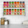 Vinsani 1 / 2 / 3 / 4 / 5 / 6 Tier Spice Herb Jar Rack Holder for Kitchen Door Cupboard Wall Storage Unit