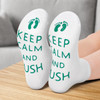 Vinsani® 'Keep Calm And Push' Funny Labour Socks For The Mummy To Be