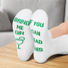 Vinsani 'If You Can Read This Bring Me Gin' Funny Socks - Gift For Gin Lovers