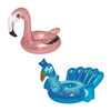 Bestway Floating Fashion Drink Drinks Cup Holders Boats Pool Floats Assorted (Flamingo or Peacock)