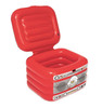 Bestway Inflatable Party Turntable Cooler Jukebox Beverage Storage Box Beach Pool Float Accessory - Red