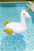 PACK OF 2 White Inflatable Giant Mega Supersized Unicorn Rider Float Pool - 7.2' x 6.4'