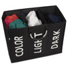 Vinsani Collapsible Washing Laundry Basket Bag for Bedroom Bathroom Fabric - Available in 3 Colours and Sizes