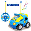 SOKA My First Remote Controlled Car for Toddlers with Light and Sound Toy car Birthday Gift Present for Boys Girls