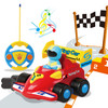 SOKA My First Remote Controlled Racing Car for Toddlers with Sound and Light Toy car Birthday Gift Present for Boys Girls