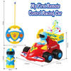 SOKA My First Remote Controlled Racing Car for Toddlers with Sound and Light Toy car Birthday Gift Present for Boys Girls
