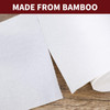 Vinsani Bamboo Kitchen Towels – 12 Rolls of Super Absorbent, Eco-Friendly & 100% Natural Kitchen Tissues in Environment Friendly Packaging, 1200 Sheets Total