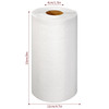 Vinsani Bamboo Kitchen Towels – 12 Rolls of Super Absorbent, Eco-Friendly & 100% Natural Kitchen Tissues in Environment Friendly Packaging, 1200 Sheets Total