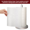 Vinsani Bamboo Kitchen Towels – 12 Rolls of Super Absorbent, Eco-Friendly & 100% Natural Kitchen Tissues in Environment Friendly Packaging, 1200 Sheets Total
