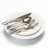 Vinsani 20-Piece Stainless Steel Cutlery Silverware Flatware Home Use Tableware Dinnerware Set Knife Fork Spoon Dessert Spoon, Service for 4