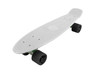 Vinsani® Retro Cruiser Plastic Skateboard 22" X 6" Available In Various Deck Colours with Transparent or Solid Coloured Wheels Includes a Free Carry Bag for the Skateboard