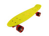 Vinsani® Retro Cruiser Plastic Skateboard 22" X 6" Available In Various Deck Colours with Transparent or Solid Coloured Wheels Includes a Free Carry Bag for the Skateboard