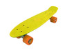 Vinsani® Retro Cruiser Plastic Skateboard 22" X 6" Available In Various Deck Colours with Transparent or Solid Coloured Wheels Includes a Free Carry Bag for the Skateboard