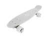 Vinsani® Retro Cruiser Plastic Skateboard 22" X 6" Available In Various Deck Colours with Transparent or Solid Coloured Wheels Includes a Free Carry Bag for the Skateboard