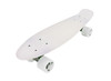 Vinsani® Retro Cruiser Plastic Skateboard 22" X 6" Available In Various Deck Colours with Transparent or Solid Coloured Wheels Includes a Free Carry Bag for the Skateboard