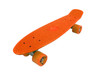 Vinsani® Retro Cruiser Plastic Skateboard 22" X 6" Available In Various Deck Colours with Transparent or Solid Coloured Wheels Includes a Free Carry Bag for the Skateboard