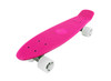 Vinsani® Retro Cruiser Plastic Skateboard 22" X 6" Available In Various Deck Colours with Transparent or Solid Coloured Wheels Includes a Free Carry Bag for the Skateboard