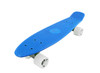 Vinsani® Retro Cruiser Plastic Skateboard 22" X 6" Available In Various Deck Colours with Transparent or Solid Coloured Wheels Includes a Free Carry Bag for the Skateboard