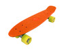 Vinsani® Retro Cruiser Plastic Skateboard 22" X 6" Available In Various Deck Colours with Transparent or Solid Coloured Wheels Includes a Free Carry Bag for the Skateboard