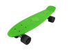 Vinsani® Retro Cruiser Plastic Skateboard 22" X 6" Available In Various Deck Colours with Transparent or Solid Coloured Wheels Includes a Free Carry Bag for the Skateboard