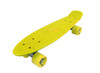 Vinsani® Retro Cruiser Plastic Skateboard 22" X 6" Available In Various Deck Colours with Transparent or Solid Coloured Wheels Includes a Free Carry Bag for the Skateboard