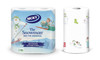 Nicky 2 Ply The Snowman and the Snowdog Printed Christmas Kitchen Paper Towels - 2 Roll