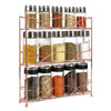 Vinsani Spice Rack 3 Tiers - Kitchen Shelf Organiser for Jars Bottles Space Saving Storage - Free Standing