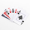Vinsani Traditional Motorbike Poker Casino Plastic Coated Playing Cards Decks (2 / 4  / 6 / 12)
