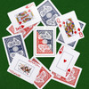 Vinsani Traditional Motorbike Poker Casino Plastic Coated Playing Cards Decks (2 / 4  / 6 / 12)