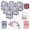 Vinsani Traditional Motorbike Poker Casino Plastic Coated Playing Cards Decks (2 / 4  / 6 / 12)