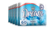 Little Duck Dream 60 Toilet Rolls, Soft 3 Ply Quilted Tissues,145 Super-Soft Perfumed Luxurious White Sheets per Roll