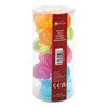 Vinsani Water Filled Ice Cubes Reusable Fast Freeze Frozen Cold Drink Freezer Chilled for Drinks - Ideal for BBQ Parties, Summer Picnics or General Use - Multicoloured - 18 Pack