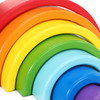 SOKA Play Imagine Learn Wooden Rainbow Stacker Learning Toy Educational Creative Montessori Fun Building Blocks Puzzle Stacking Toy 7PCS Kids Children Boy Girl Ages 3 year old +