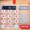 SOKA Wooden Cash Register Children’s Shop Grocery Checkout Till Toy Cashier Role Play Supermarket Shopping Money Educational Pretend Playset Perfect Gift for Kids Children Girls Boys 3 year old +