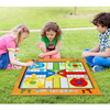 SOKA Giant Board Game Sets Classic Entertainment Fun Game Playmat Rug Carpet Travel Board Games Activities for Kids and Family – Suitable for Indoor or Outdoor Play