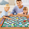 SOKA Giant Board Game Sets Classic Entertainment Fun Game Playmat Rug Carpet Travel Board Games Activities for Kids and Family – Suitable for Indoor or Outdoor Play