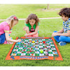 SOKA Giant Board Game Sets Classic Entertainment Fun Game Playmat Rug Carpet Travel Board Games Activities for Kids and Family – Suitable for Indoor or Outdoor Play