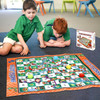 SOKA Giant Board Game Sets Classic Entertainment Fun Game Playmat Rug Carpet Travel Board Games Activities for Kids and Family – Suitable for Indoor or Outdoor Play