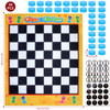 SOKA Giant Board Game Sets Classic Entertainment Fun Game Playmat Rug Carpet Travel Board Games Activities for Kids and Family – Suitable for Indoor or Outdoor Play