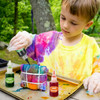 SOKA Tie Dye Party Kit – 18 Vibrant Colours Permanent Non-Toxic Fabric Dye Complete Tie Dye Art Set for Creative Homemade DIY Craft Party Activities Games for Girls Children Kids Family
