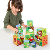 SOKA 10pcs Farm Animals Stacking Cubes Balancing Building Farm Animal Boxes Educational Developmental Montessori Learning Blocks Toy Set Gift for Kids Toddlers Children Boy Girl Ages 12 month old +