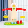 SOKA Wooden Balancing Toy Learning Basic Math Counting Teaching Game Weighing Scale Developmental Montessori Toy Set for Kids Toddlers Children Boy Girl Ages 3 year old +