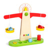 SOKA Wooden Balancing Toy Learning Basic Math Counting Teaching Game Weighing Scale Developmental Montessori Toy Set for Kids Toddlers Children Boy Girl Ages 3 year old +