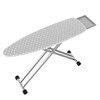 Vinsani Modern Printed Ironing Board Cover Quicker & Easier Ironing Universal Multi Fit 3mm Foam Layer 100% Cotton Material Easy Fit with Shrink Rope 135 x 46 cm (Iron Board not included)