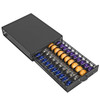 Vinsani 40 Coffee Pod Storage with Sliding Drawer for Nespresso Vertuo Vertuoline Pods Capsules Durable Space Saving Stackable Pods Holder Tray Organiser Box Anti-Vibration Design